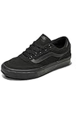 Vans Brooklyn, Zapatillas Mujer, Bka - Canvas Black/Black, 38 EU