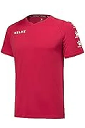 kelme Lince Camiseta Fútbol, Hombre, Rojo/Blanco, XL