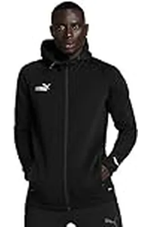 PUMA Teamfinal Casuals Sudadera con Capucha Jacket, Hombre, Negro Black, S