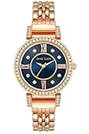 Anne Klein AK/2928 Reloj de pulsera para mujer con detalles de cristal