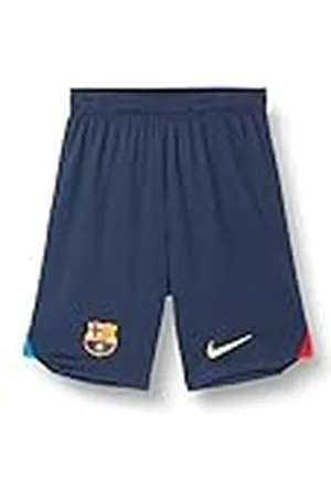 Nike Pantalones Cortos para Hombre FC Barcelona 2022/23 Stadium Home, obsidiana/University Red/Sésamo, DJ7736-451, XS