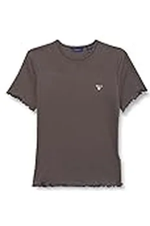 GANT D2. Rib Top Camiseta, , 122/128 para Niñas