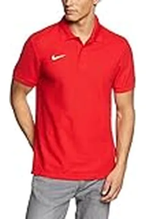 Nike Poloshirt TS Core Polo, Hombre, Rojo/Blanco (University Red/White), M