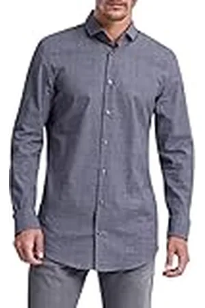 Pierre Cardin Hervé Camisa, Black Iris, 40 para Hombre