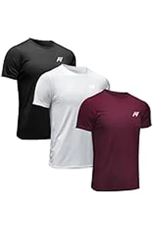 MEETWEE Camiseta Deportiva Homme, Manga Corta Camiseta Fitness Secado Rápido para Running, Gym 1/2/3/4 Pack