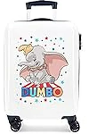 Disney Dumbo Maleta de cabina 37x55x20 cms Rígida ABS Cierre combinación 32L 2,5Kgs 4 ruedas dobles Equipaje de Mano