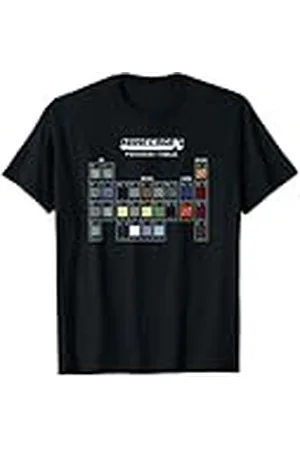 Minecraft Periodic Table Of Blocks Camiseta