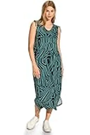 CECIL B144123 Vestido de Punto con Estampado, Color , S Mujeres