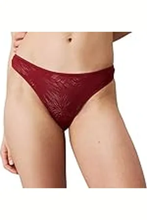Calvin Klein Thong 000QF6878E Tanga coordinado, , M para Mujer