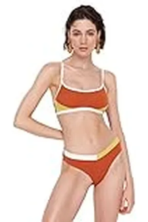 Trendyol Women Regular fit Bralette Woven Bikini Top baño, , 40 para Mujer