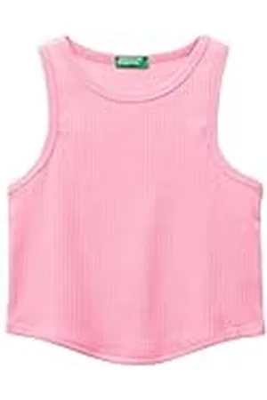 Benetton Camiseta de Tirantes 31h3ch01f, , 170 cm para Niñas