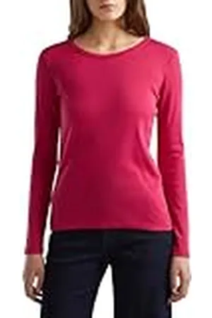Benetton Camiseta M/L 3ga2e16f9 Blusa, , XL para Mujer