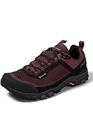 Berghaus Zapatos de goretex Ground Attack Active para Mujer, Negro/Gris, 32