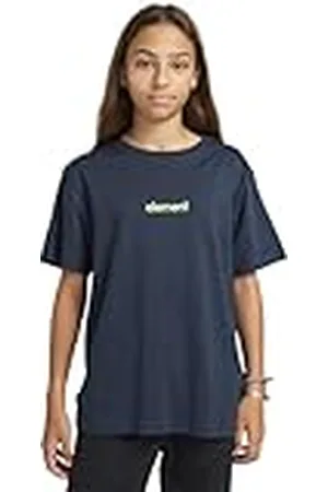 Element Simple Logo - Camiseta de Manga Corta - Niños 8-16 años - Azul