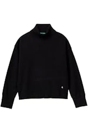Benetton Camiseta Ciclista M/L 106wc200g Suéter, , 170 cm Niñas y niñas