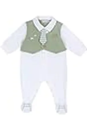 chicco Pelele Bebé de Algodón Suave y Ligero con Cómoda Apertura Frontal y Entrepierna, Ideal para Primavera y Otoño, Designed in Italy, Ropa Bebé 0-24 Meses