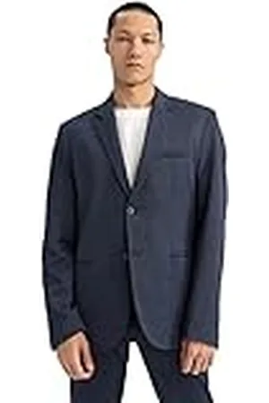 DeFacto W9254AZ Blazer, , 48 para Hombre