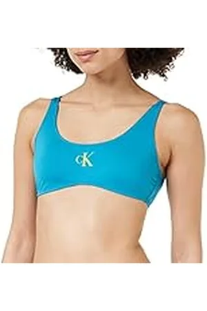 Calvin Klein Mujer Parte Superior de Bikini Bralette con Relleno, , S