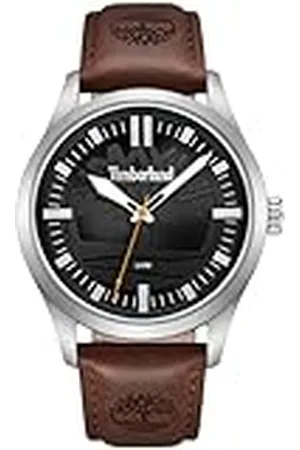 Timberland Reloj Analógico para Hombres de Cuarzo con Correa en Cuero TDWGA0029602