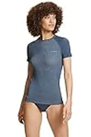 Falke Wool-Tech Light Round Neck W S/s Ts lana hilo funcional secado rápido 1 pieza, Capa de base superior Mujer, , XL