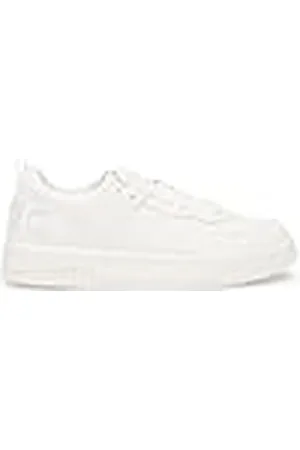 HUGO BOSS HUGO Kilian_Tenn_puslc, Zapatillas Mujer, White, 38 EU