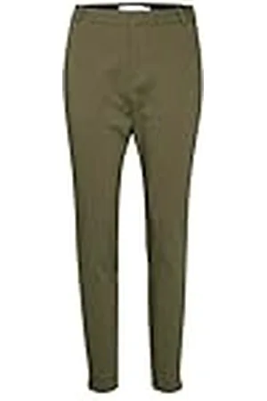 INWEAR VanessaIW Pant Slim fit Regular Waist Ankle Length Pantalones, , 36 De Las Mujeres