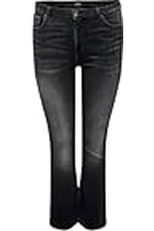 ONLY Carwilly HW Flared Dnm Cro224 Pantalones Vaqueros, , 48W / 32L Mujeres