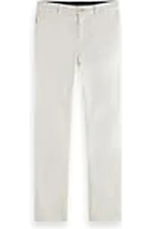 Scotch&Soda Core-Stuart-Stretch Cotton Chino Pantalones, , 28W x 30L para Hombre