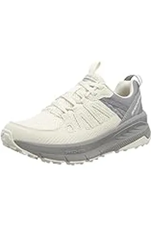 Skechers Switch Back Cascades, Zapatos de Trekking Mujer, Natural Mesh/Trim, 40 EU