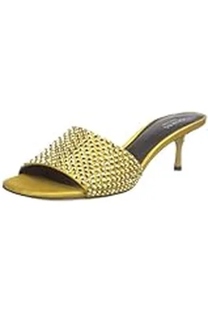 Guess EUGY, Sandal Mujer, Gold, 38 EU