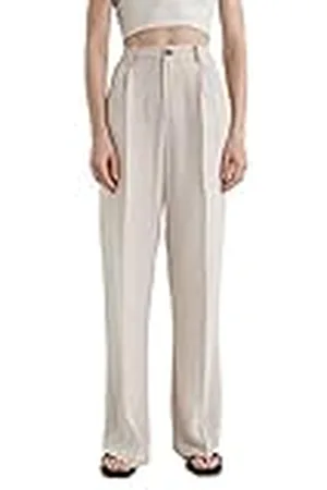 DeFacto A1922AX Pantalones Casuales, , 46 para Mujer