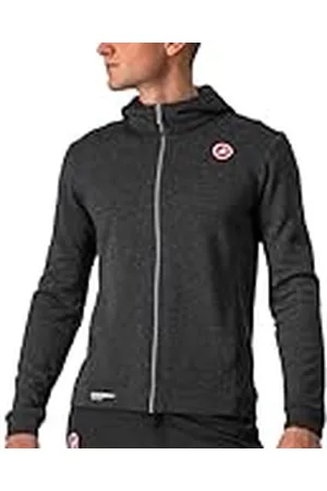 Castelli Milano-Forro Polar con Cremallera Completa Chaqueta Deportiva, Hombre, , S