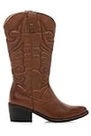 MTNG Botas de tacón Mujer Botas de tacón TANUBIS 59794 Mujer | Botas de tacón Casual | Cierre con Cremallera | 58423 | Marron