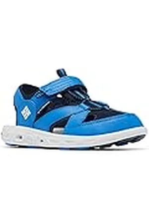 Columbia Youth Techsun Wave Sandalias De Senderismo Y Trekking para Unisex niños, Azul (Bright Indigo x Collegiate Navy), 34 EU