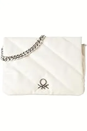 Benetton Bolso 62izdy06j, Mujeres, Color Blanco, ST