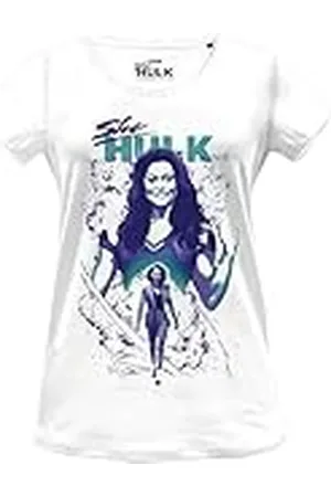 Marvel Woshehuts001 Camiseta, , L para Mujer