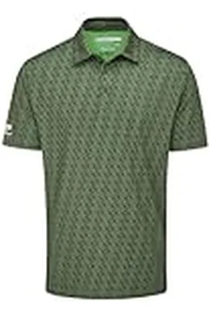 Stuburt Falcon-Polo de Manga Corta, Transpirable, Ligero, Ajuste clásico, Absorbe la Humedad Camisa, , L para Hombre