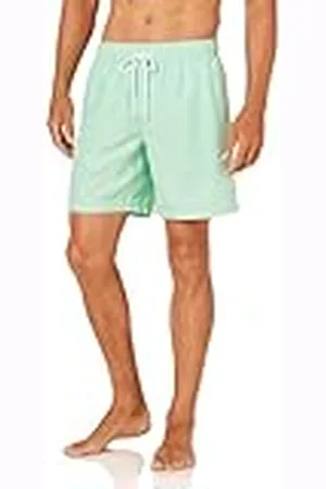 Amazon Bañador de Secado Rápido de 18 Cm - colores interrumpidos Hombre, , XXL
