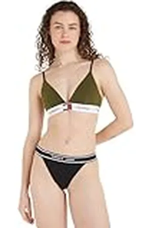 Tommy Hilfiger Mujer Sujetador Triangular Padded Tejido Elástico, , XL