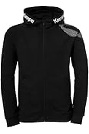 Kempa Core 26 Hood Jacket Chaqueta con Capucha para Hombre Chaqueta de Entrenamiento Sudadera con Capucha Jersey Balonmano Voleibol Gimnasio de Interior Fitness