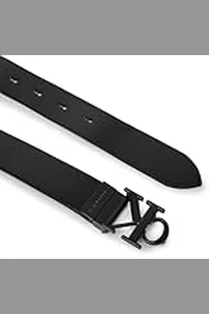 Calvin Klein Jeans Round Mono PL Rev LTHR Belt 30MM K60K611489 Cinturones, , 130 para Mujer