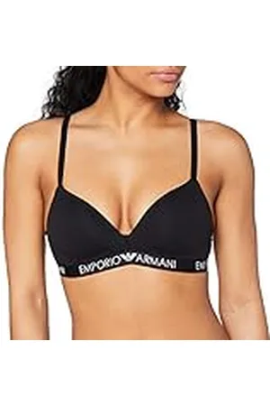 Emporio Armani Iconic Cotton, Sujetador Push Up Mujer, , 34D