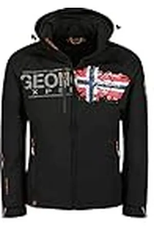 Geographical Norway Trusty Men Softshell Hombre, Noir, M
