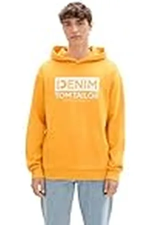 TOM TAILOR 1041482 Sudadera, 22502-Naranja Amarillo, XS para Hombre