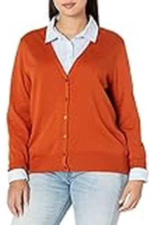 Amazon Jersey Ligero con Cuello de Pico (Disponible en Tallas Grandes) Mujer, , M