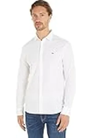 Tommy Hilfiger Camisa Hombre Poplin Shirt Manga Larga, , XXS
