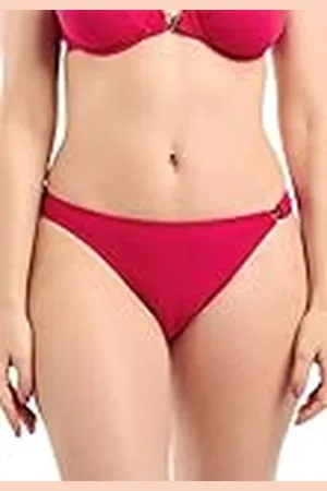 Sans Complexe Traje de baño, Pantalones de baño caídos, Textura de Modelo glamorosa, Mujer, Toque Colorido y Sexy, 42-44