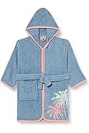 Playshoes Kinder Frottee-Bademantel Bata, , 122-128 Unisex niños