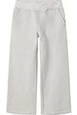 NAME IT Nkfsija Wide Sweat Pant BRU Pantalones de chándal, , 128 para Niñas