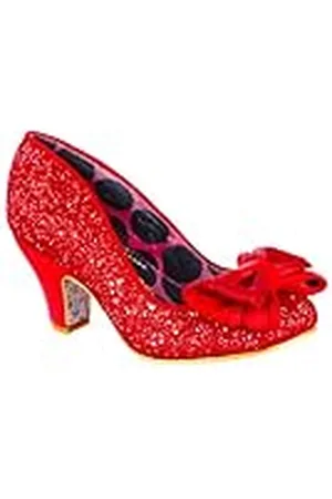Irregular Choice Ban Joe Ajuste Ancho, Zapatos Planos Mary Jane Mujer, Red, 39 EU